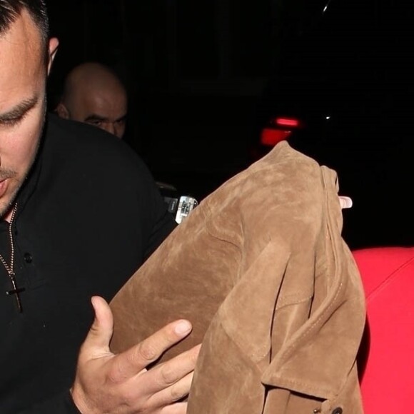 Kylie Jenner arrive au restaurant "The Nice Guy" à Los Angeles, le 12 février 2020.