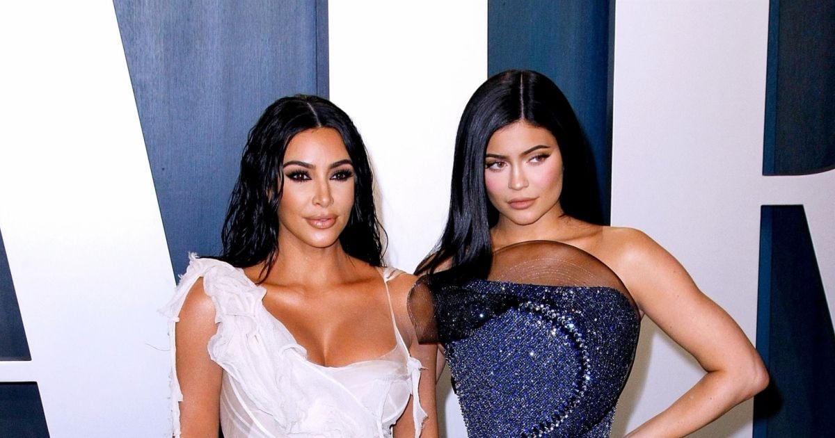 Kim Kardashian et Kylie Jenner People à la soirée Vanity Fair Oscar
