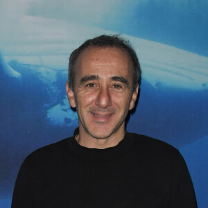 Elie Semoun lors du lancement de la mission "Classe des mers" à l'aquarium de Paris avec la fondation Maud Fontenoy le 6 février 2020. © Coadic Guirec / Bestimage