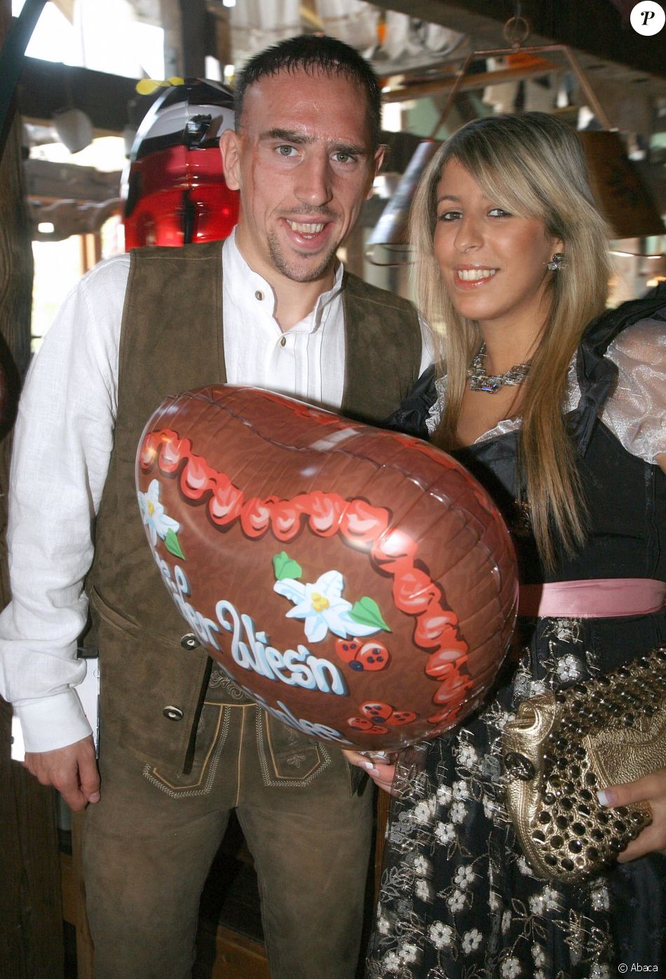Franck Et Wahiba Rib ry Lors De L Oktoberfest Munich Le 30 franck-et-wahiba-rib-ry-lors-de-l-oktoberfest-munich-le-30