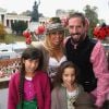 Franck Ribéry avec sa femme Wahiba et leurs enfants lors de l'Oktoberfest, à Munich, le 5 octibre 2014. Photo by Alexander Hassenstein/FC Bayern Muenchen/DPA/ABACAPRESS.COM