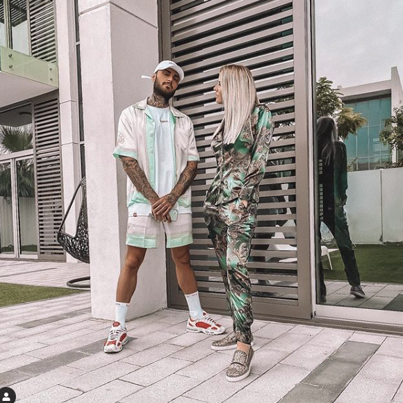 Thibault Garcia est actuellement confiné avec Jessica Thivenin et leur fils Maylone (6 mois) à Dubaï. Avril 2020.