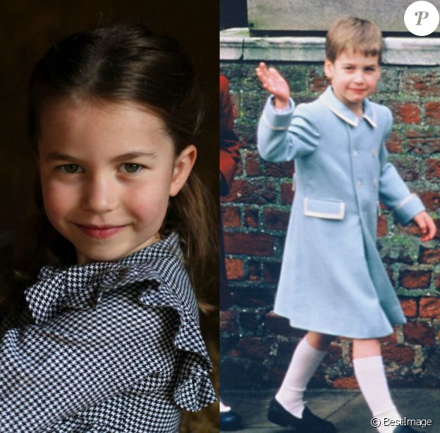 Charlotte Fete Ses 5 Ans Elle Est Le Sosie Du Prince William Au Meme Age Purepeople