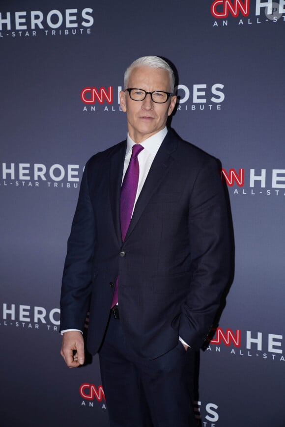 Anderson Cooper - Les célébrités assistent à la soirée "CNN Heroes" au musée d'Histoire Naturelle à New York, le 8 décembre 2019.
