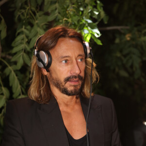 Semi-exclusif - Le DJ Bob Sinclar lors de la soirée d'inauguration du restaurant du groupe d'H.Gaouaoui et du chef N.Tarayre "Splash" au port Van Gogh, en bord de Seine à Asnières, France, le 12 septembre 2019. © Rachid Bellak/Bestimage12/09/2019 - Asnières