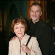  Annick Alane et son fils Bernard Alane en avril 2008 à Paris pour la 22e Nuit des Molières. 