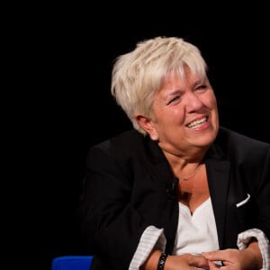 Exclusif - Mimie Mathy - Enregistrement de l'émission "La Boîte à secrets 4" à Paris, présentée par F.Bollaert, et diffusée le 10 avril sur France 3. Le 23 janvier 2020 © Tiziano Da Silva / Bestimage