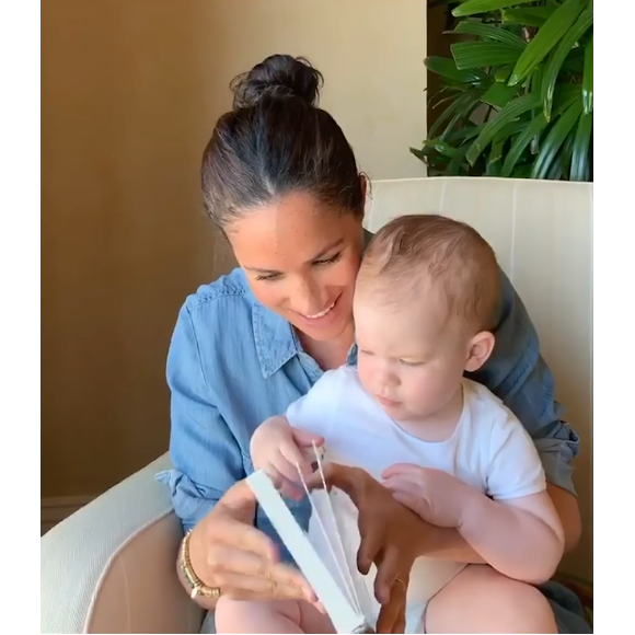 Meghan Markle et son fils Archie sur Instagram le 6 mai 2020, jour du premier anniversaire du petit garçon.