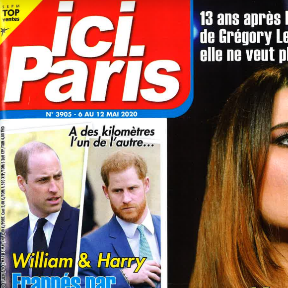 Couverture du nouveau numéro du magazine Ici Paris