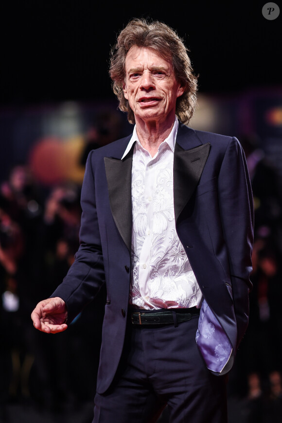 Mick Jagger à la première de "The Burnt Orange Heresy" au 76ème Festival International du Film de Venise (Mostra), le 7 septembre 2019.