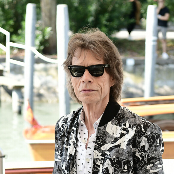 Mick Jagger se rend au photocall "The Burnt Orange Heresy" lors du 76ème Festival International du Film de Venise (Mostra), le 7 septembre 2019.