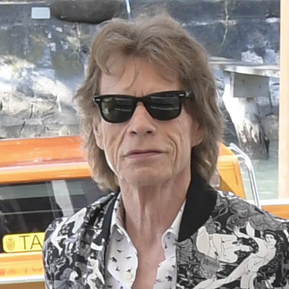 Mick Jagger, Elizabeth Debicki et Donald Sutherland se rendent au photocall "The Burnt Orange Heresy" lors du 76ème Festival International du Film de Venise (Mostra), le 7 septembre 2019.