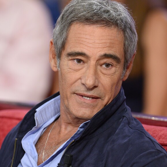 Gérard Lanvin - Enregistrement de l'émission "Vivement Dimanche" à Paris le 9 Septembre 2015.