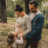 Kara Bosworth, son mari Kyle Bosworth et leur fille Decker. Novembre 2019.