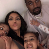 Kim Kardashian, Kanye West et leurs enfants Chicago, North et Saint - avril 2019.