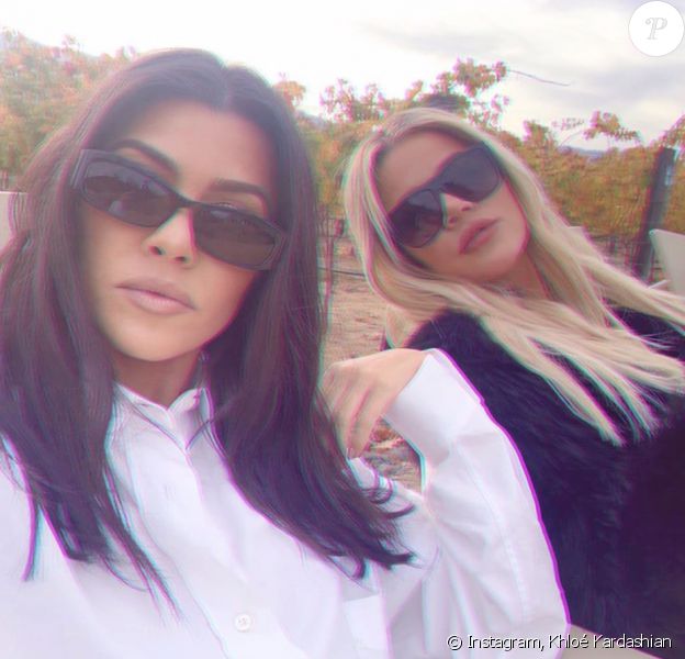 Kourtney et Khloé Kardashian. Mai 2020.