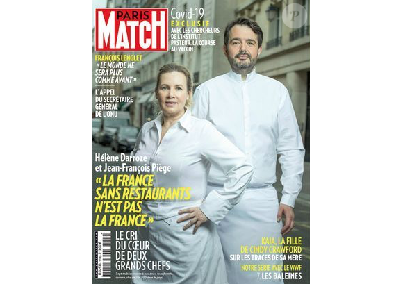 Magazine "Paris Match" en kiosques le 14 mai 2020.
