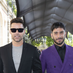 Ricky Martin et son mari Jwan Yosef - People au défilé de mode Hommes printemps-été 2020 "Berluti" à Paris. Le 21 juin 2019 © Olivier Borde / Bestimage