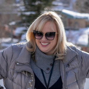 Rebel Wilson - Championnant du monde de Snow Polo d'Aspen. Le 19 décembre 2019. @Splash News/ABACAPRESS.COM
