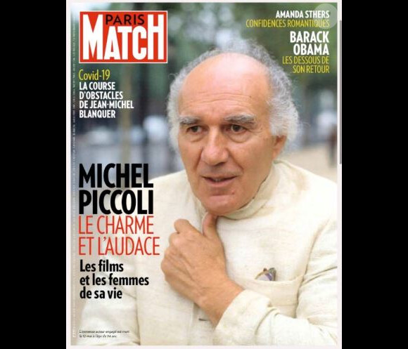 Couverture du magazine "Paris Match", numéro du 20 mai 2020.