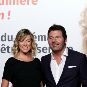 Philippe Lellouche et sa compagne Vanessa Boisjean au photocall de la cérémonie d'ouverture de la 10e édition du Festival Lumière à Lyon, France, le 13 octobre 2018. © Dominique Jacovides/Bestimage