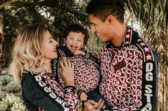 Raphaël Varane et sa femme Camille ont fêté les 3 ans de leur fils Ruben le 9 mars 2020.