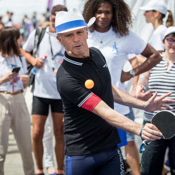 Samuel Etienne - Journée Paris 2024 sur la place de La Concorde à Paris le 23 juin 2019. ©Cyril Moreau/Bestimage