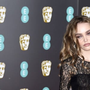Lily-Rose Depp lors de la 73ème cérémonie des British Academy Film Awards (BAFTA) au Royal Albert Hall à Londres, Royaume Uni, le 2 février 2020. © Future-Image/Zuma Press/Bestimage