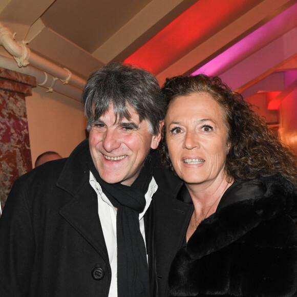 Tex et sa femme Béatrice - Marcel Campion fête son 80ème anniversaire au cirque d'hiver à Paris le 17 février 2020. © Coadic Guirec- Rachid Bellak/Bestimage