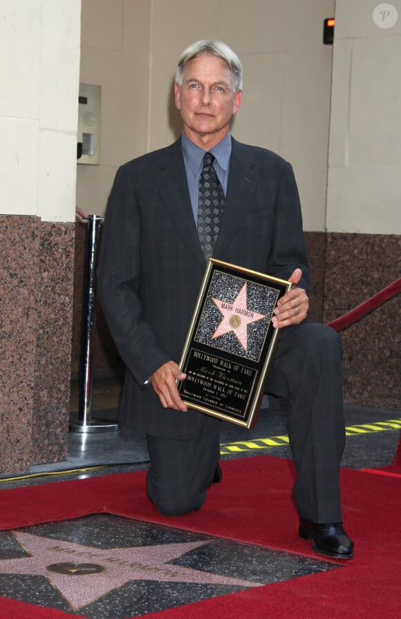Marc Harmon, star de NCIS, lors de l'inauguration de son étoile sur le Hollywood Walk of Fame à Los Angeles le 1er octobre 2012.