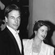 Mark Harmon et sa femme Pam Dawber en 1992 lors de la cérémonie des Golden Globes à Los Angeles. ©ABACAPRESS.COM