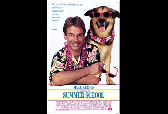 Mark Harmon tenait en 1987 le rôle principal de la comédie Summer School, de Carl Reiner.