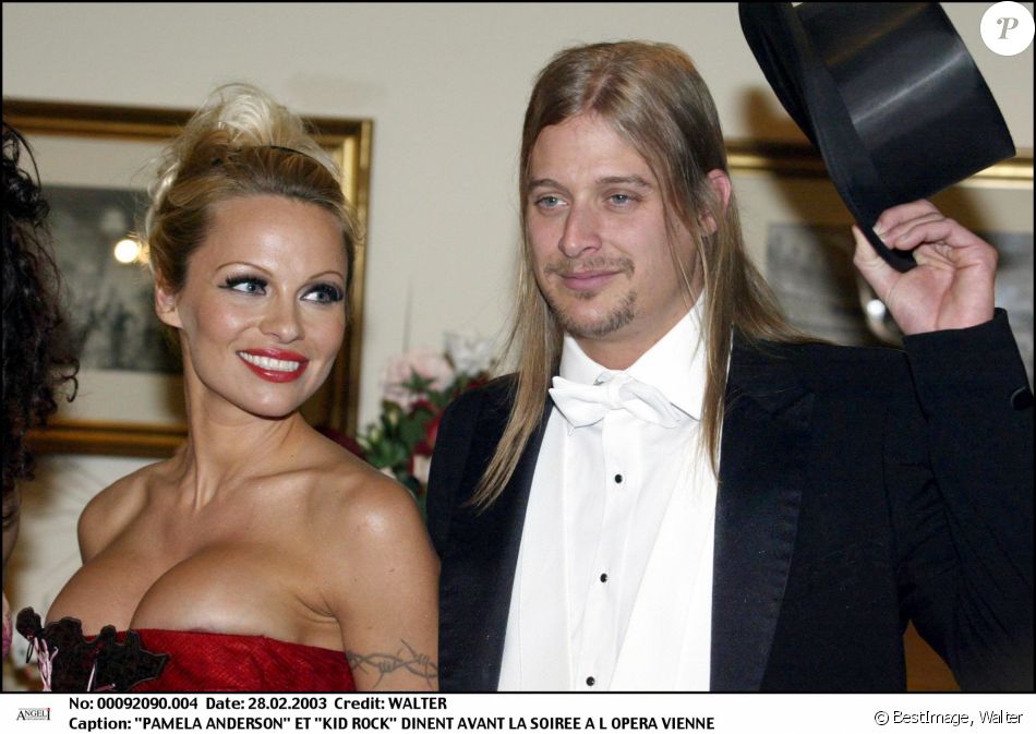 Pamela Anderson et Kid Rock 28/02/2003 -