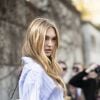 Romee Strijd - Arrivées au défilé de mode "Etro" à l'occasion de la fashion week de Milan. Le 22 février 2020