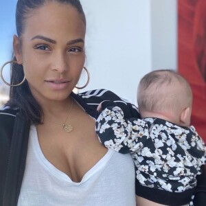 Christina Milian et son fils Isaiah sur Instagram. Le 22 avril 2020.