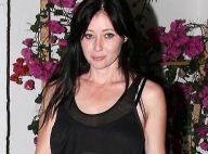 La comédienne Shannen Doherty revient très courte et... vraiment transparente !