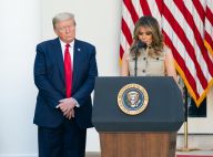 Donald Trump : Il force Melania Trump à sourire devant des photographes