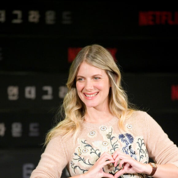 Mélanie Laurent - Conférence de presse de la série "Six Underground" sur Netflix à Séoul en Corée du Sud le 2 décembre 2019. Six Underground est un film d'action américain réalisé par M. Bay, dont la sortie est prévue en 2019 sur Netflix.02/12/2019 - Séoul