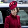 Kate Middleton, duchesse de Cambridge - La famille royale d'Angleterre lors de la cérémonie du Commonwealth en l'abbaye de Westminster à Londres, le 9 mars 2020.
