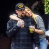 Exclusif - Cameron Diaz et son mari Benji Madden sortent d'un déjeuner en amoureux au Bouchon à Beverly Hills le 5 juin 2017.