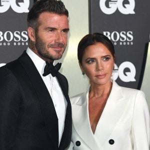 David Beckham, Victoria Beckham - Photocall de la soirée "GQ Men of the Year" Awards à Londres le 3 septembre 2019.