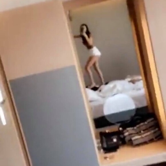 Nabilla et Thomas le 14 juin 2020 sur Snapchat.