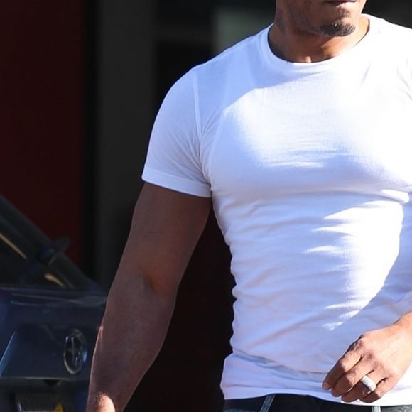 Kenneth Petty, le mari de N. Minaj, est allé acheter du cannabis dans une pharmacie à West Hollywood, le 31 décembre 2019.