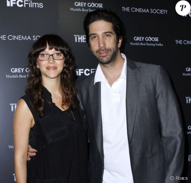 Zoe Buckman et David Schwimmer en juin 2011 à New York
