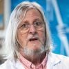 Exclusif RDV (Rendez-Vous) avec le professeur Didier Raoult à l'Institut Hospitalo-Universitaire Méditerranée infection à Marseille pendant l'épidémie de Coronavirus Covid-19 le 29 avril 2020. © Jean-René Santini / Bestimage