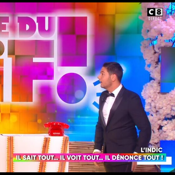 Cyril Hanouna et son équipe dans "C que du kif", le 18 juin 2020, sur C8