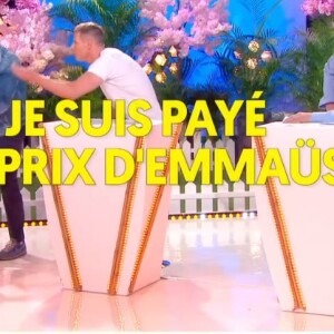 Cyril Hanouna et son équipe dans "C que du kif", le 18 juin 2020, sur C8