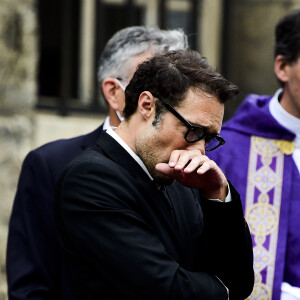 Nicolas Bedos - Hommage à Guy Bedos en l'église de Saint-Germain-des-Prés à Paris le 4 juin 2020. © JB Autissier / Panoramic / Bestimage