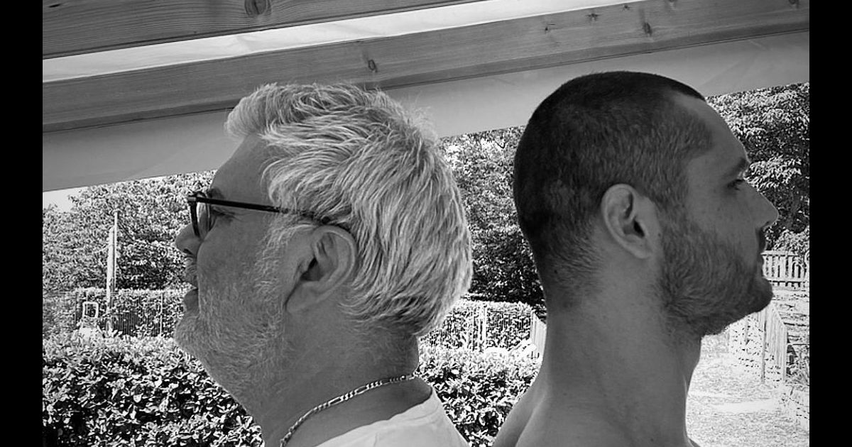 Laure Manaudou a partagé cette photo de son frère Florent ...