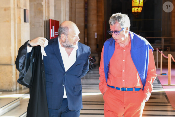 Patrick Balkany arrive au palais de justice de Paris, le 27 mai 2020.